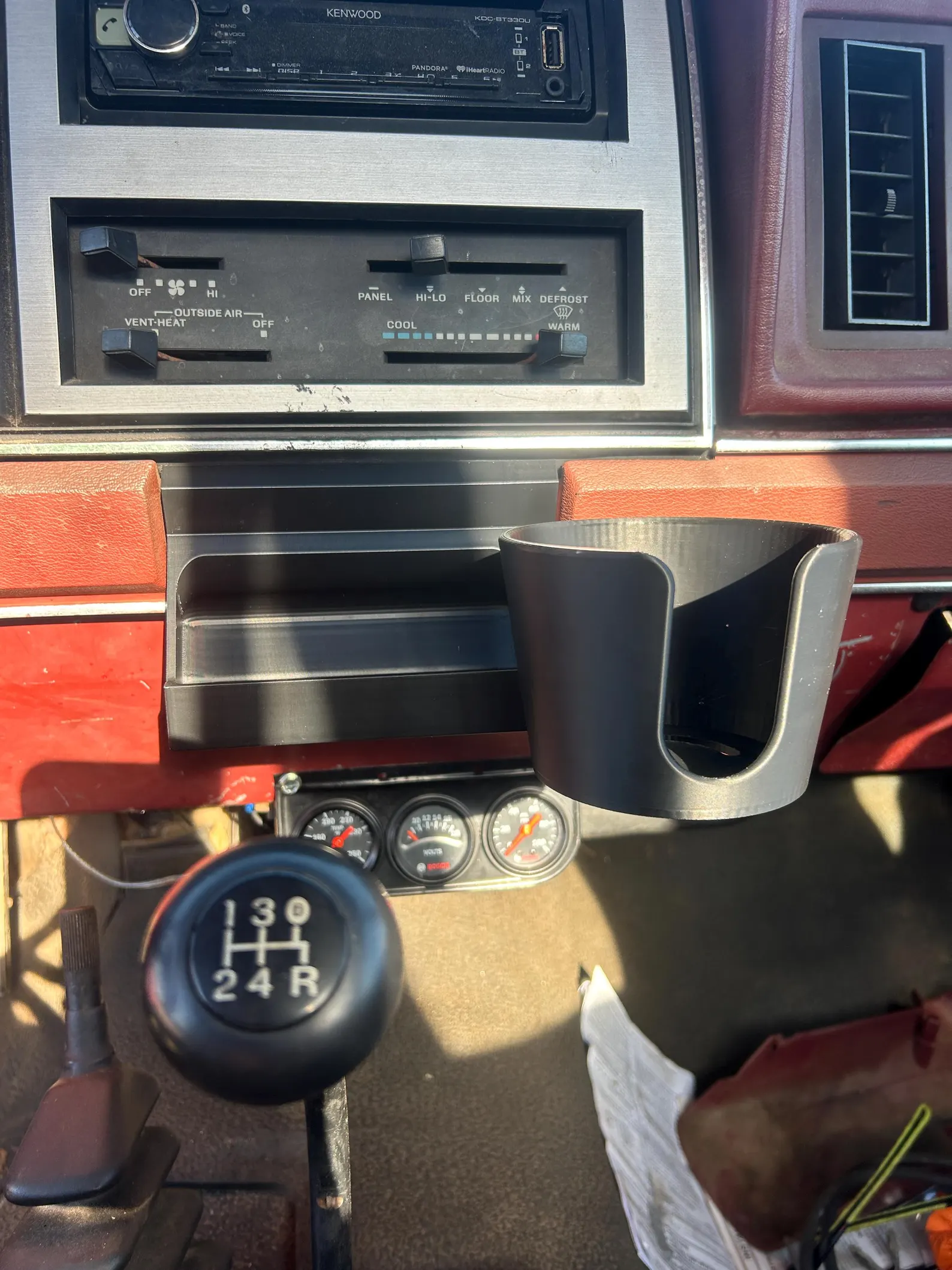 Ford Ranger Cup Holder: 1983–88 Ashtray Replacement
